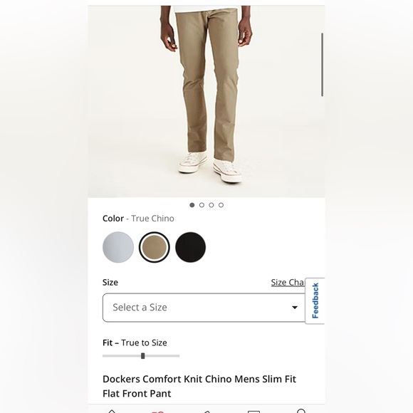 Men’s Docker’s khaki pants - Picture 2 of 12